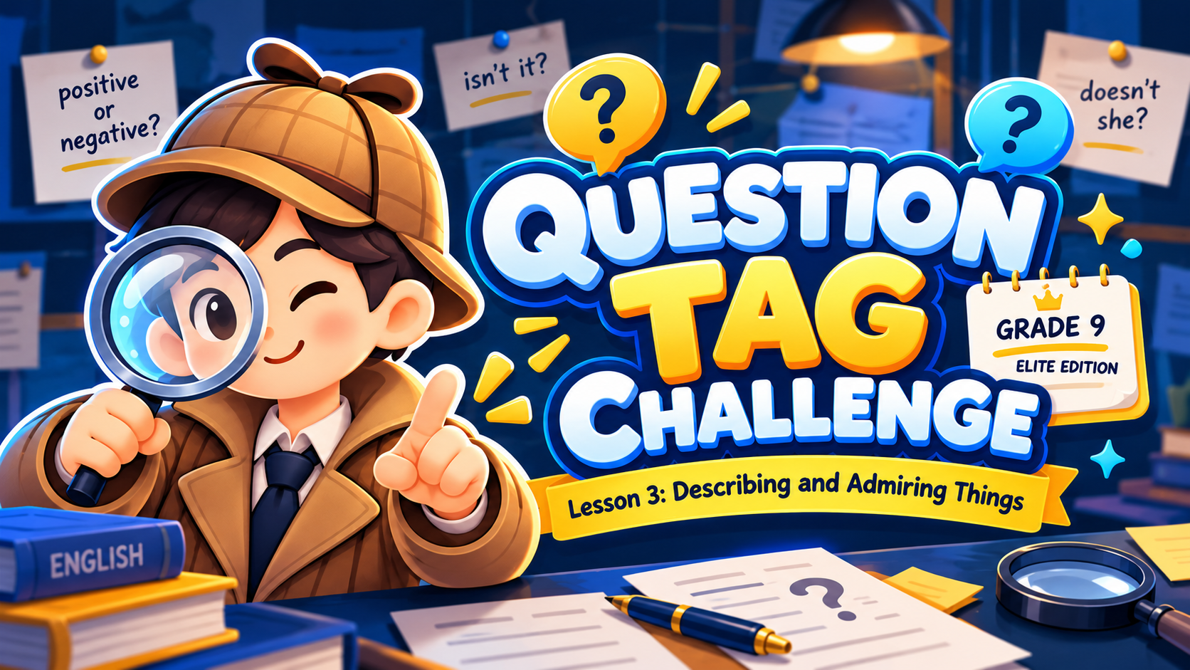 Thumbnail Question Tag Challenge